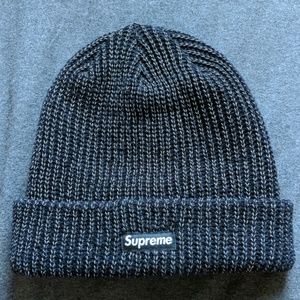 SUPREME reflective loose gauge beanie